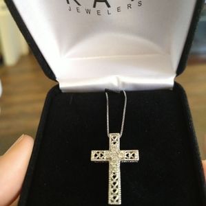 Sterling Silver Cross Necklace